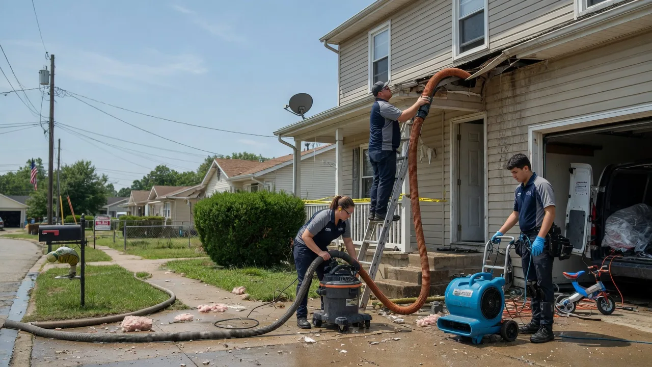 Water Damage Restoration in Centerville, AR near me